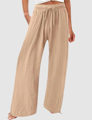 Olwen wide leg pants - Khaki