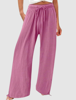 Olwen wide leg pants - Pink