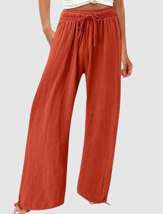 Olwen wide leg pants - Orange