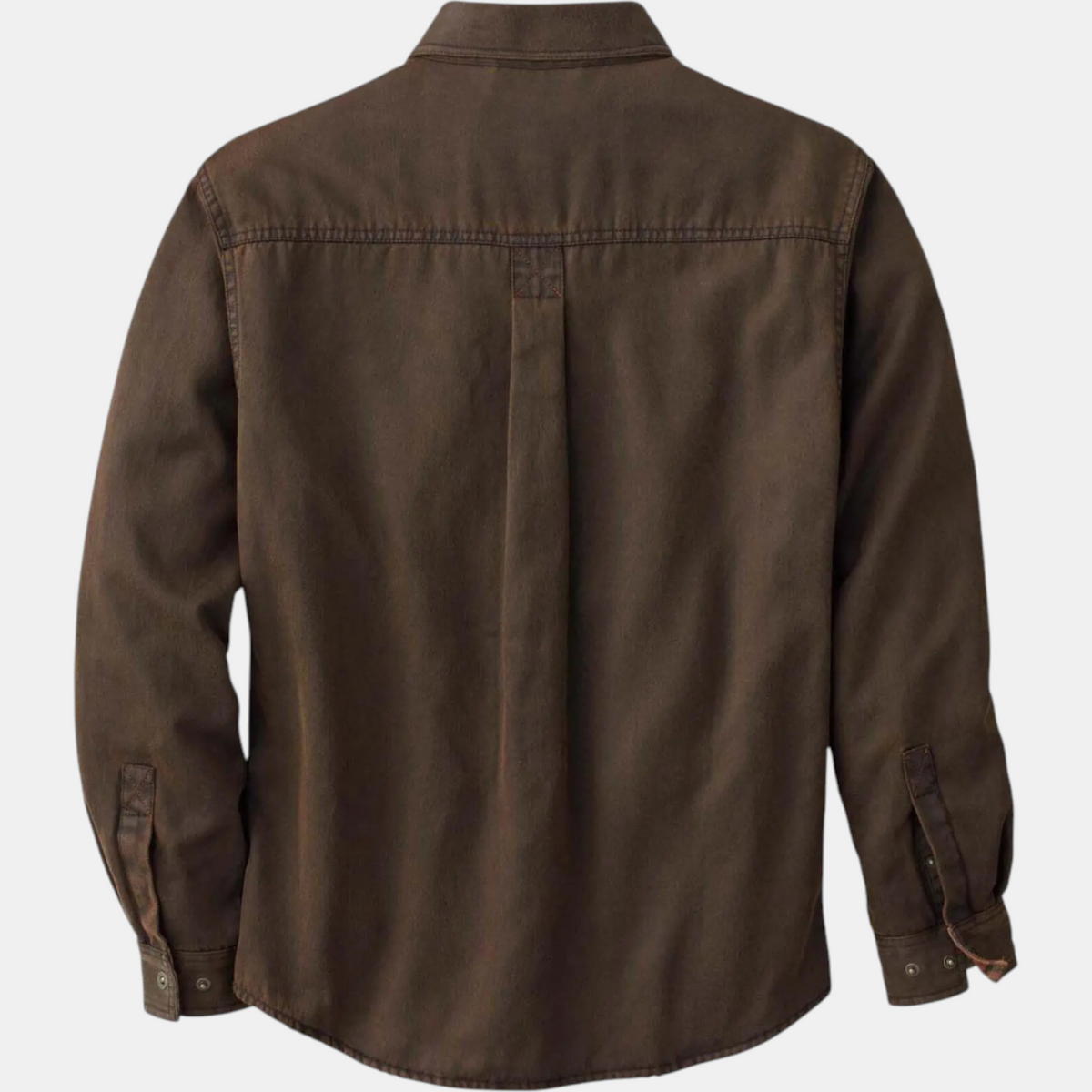 Women's Waxed Canvas Snap Button Flannel Lined Shacket