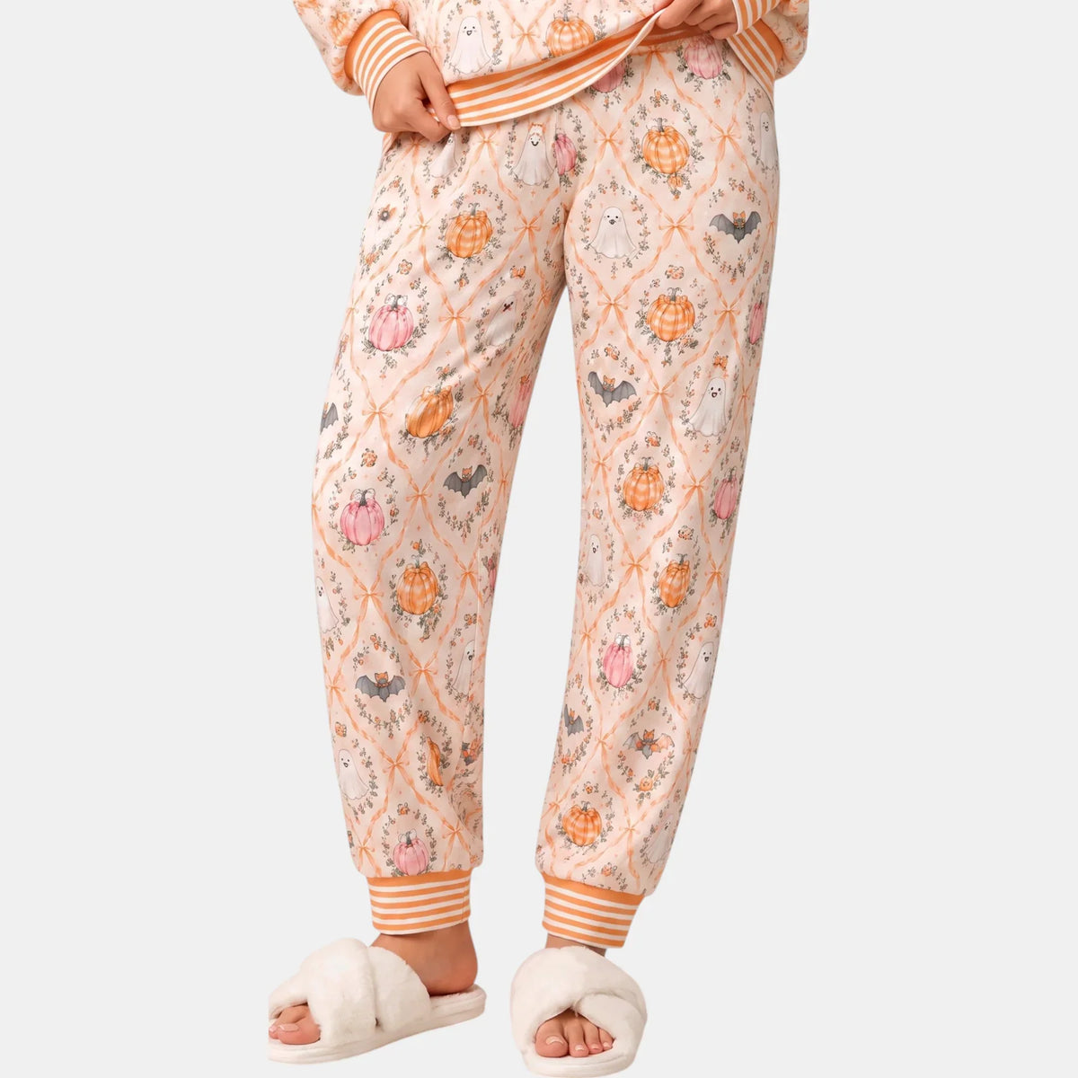 Women's Pajama Sets Long Sleeve Jogger Two Piece Lounge Set