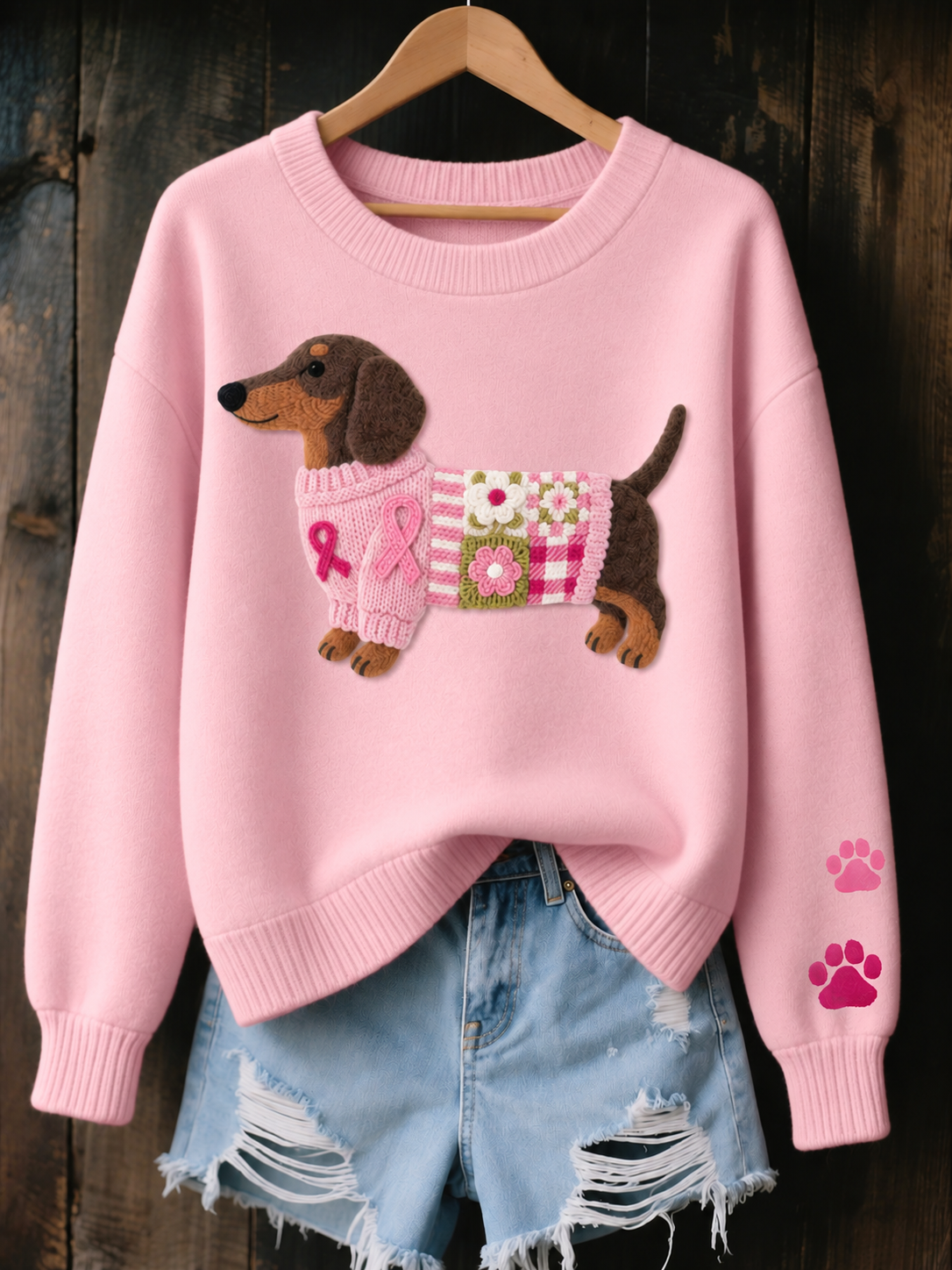 Myron Casual Jumper - Light Pink