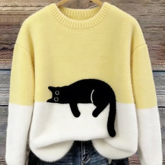 Lottie Cosy Oversized Sweater - Yellow