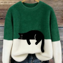 Lottie Cosy Oversized Sweater - Green
