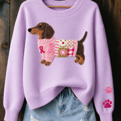 Myron Casual Jumper - Purple