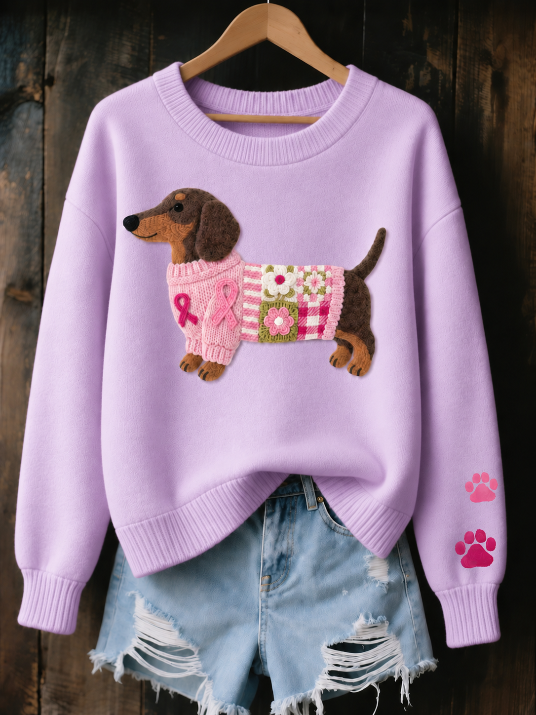 Myron Casual Jumper - Purple