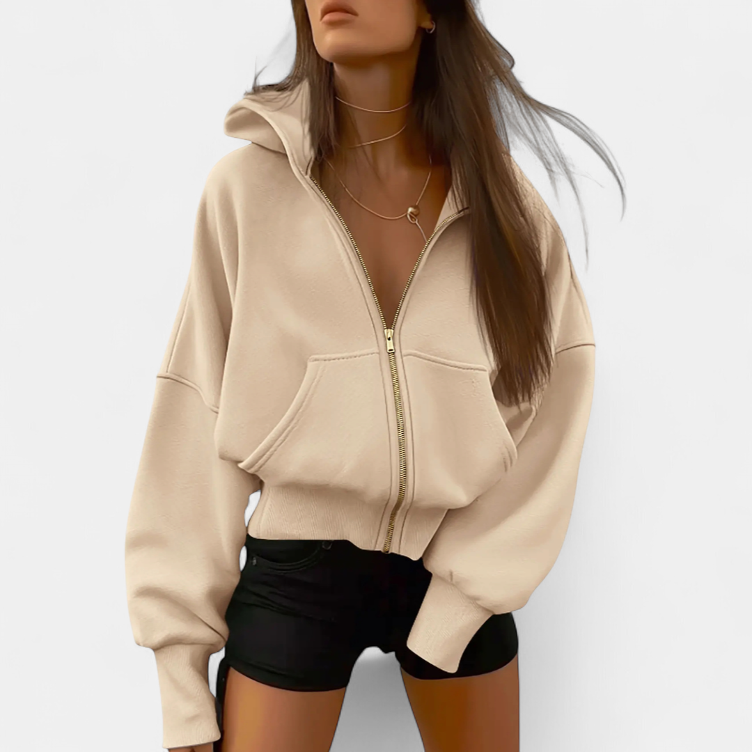 BRECKEN™ – Cozy Zip-Up Fleece Hoodie