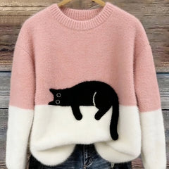 Lottie Cosy Oversized Sweater - Pink