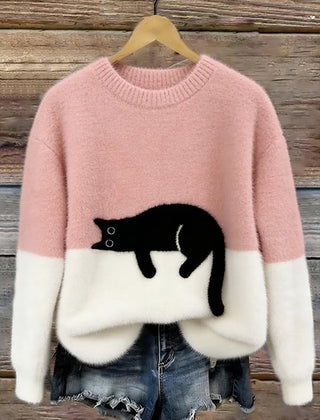 Lottie Cosy Oversized Sweater - Pink