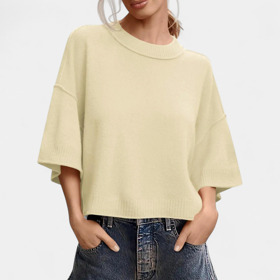 BREELAN™ – Casual Round Neck Knit Top